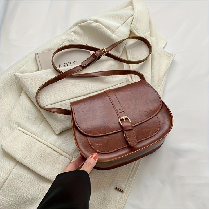 EVELYN CLASSIC SADDLE CROSSBODY