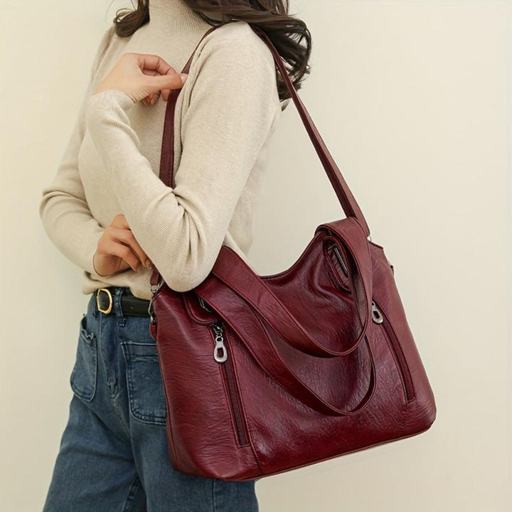 EMMA RETRO SHOULDER TOTE BAG