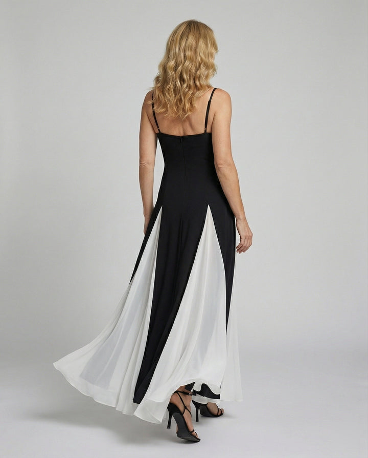 Ingrid | Women's Maxi Dress with Elegant Slit Silhouette