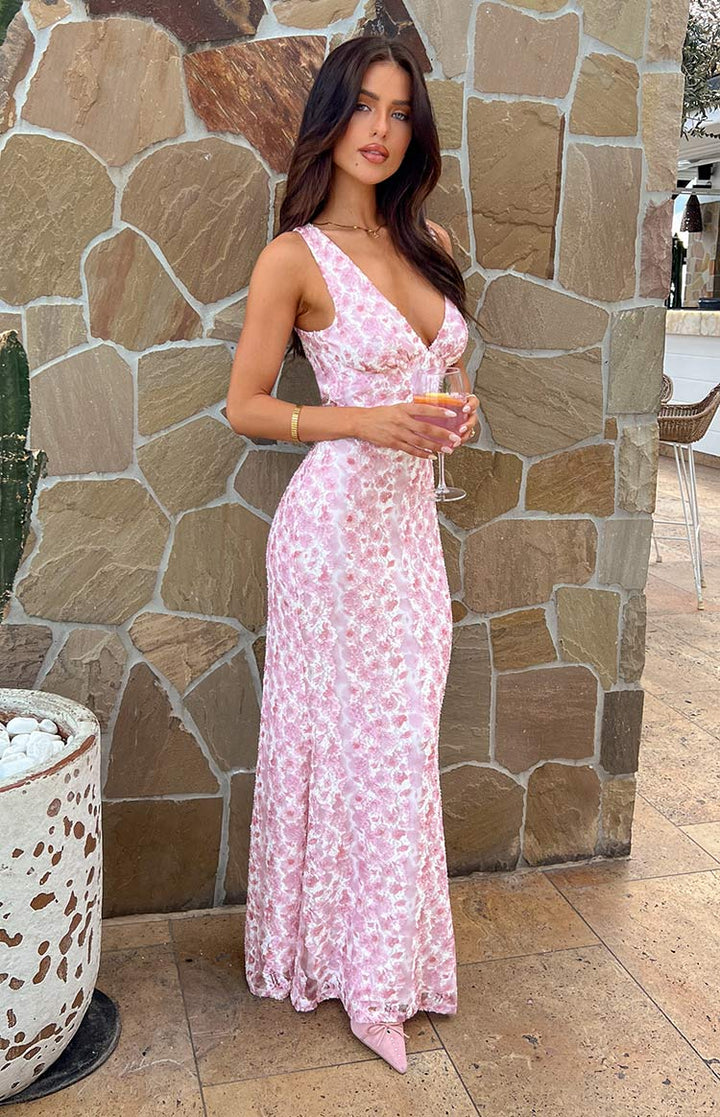 Amanda | Women’s Elegant Wedding Guest Maxi Dress