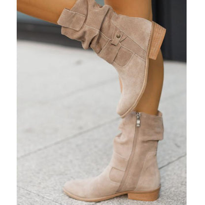 Aurelea | Women's Elegant Suede Ankle Boots