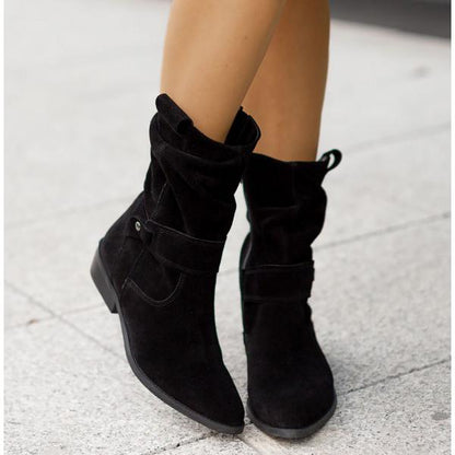 Aurelea | Women's Elegant Suede Ankle Boots