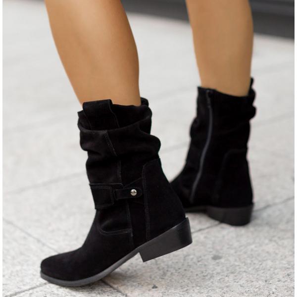 Aurelea | Women's Elegant Suede Ankle Boots