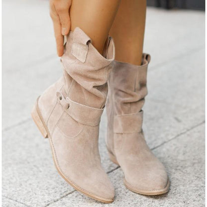 Aurelea | Women's Elegant Suede Ankle Boots