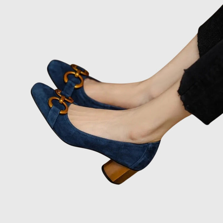 Charlotte | Women's Vintage Orthopedic Block Heels