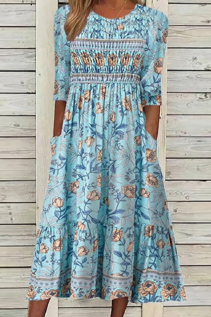 Hazel | Women's Elegant Summer Midi Dress