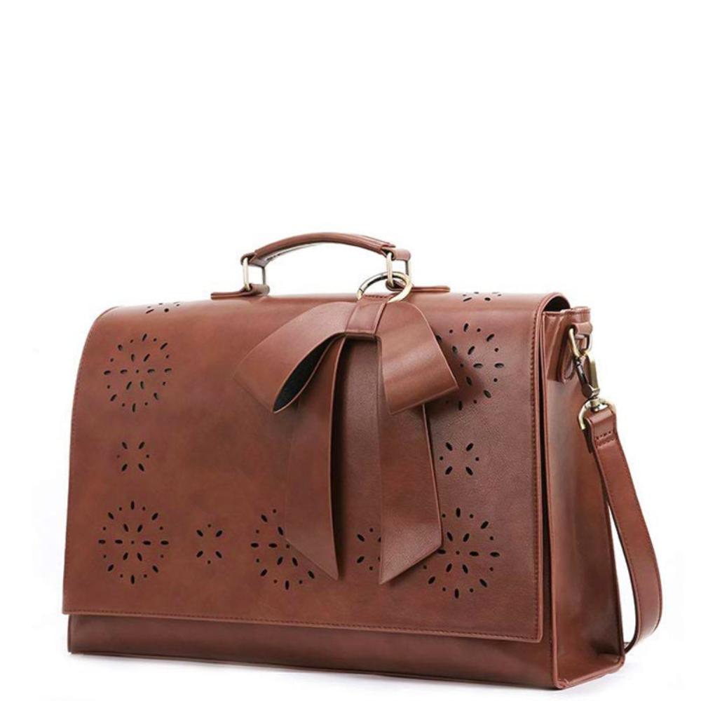 Graceful Bow-Tie Satchel
