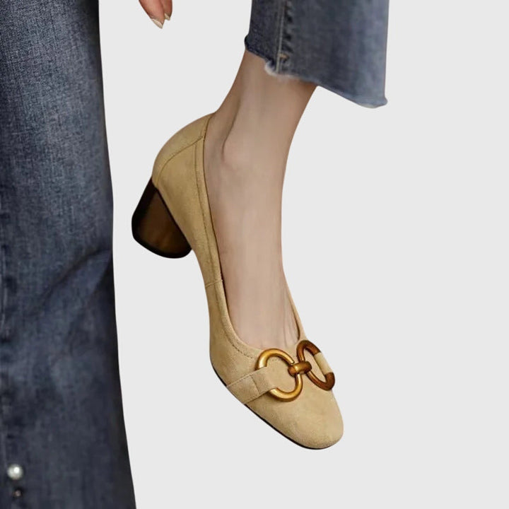 Charlotte | Women's Vintage Orthopedic Block Heels