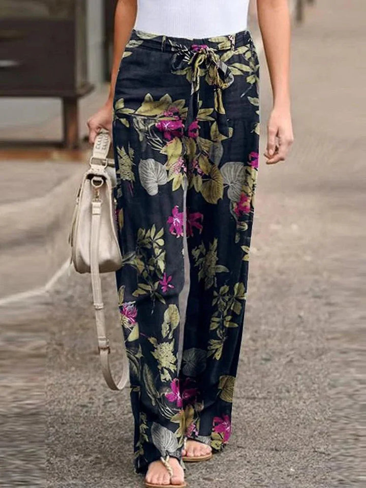 Dahlira | Women's Relaxed Fit Floral Pants