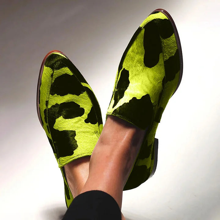 Vera | Women's Orthopedic Animal Print Loafers