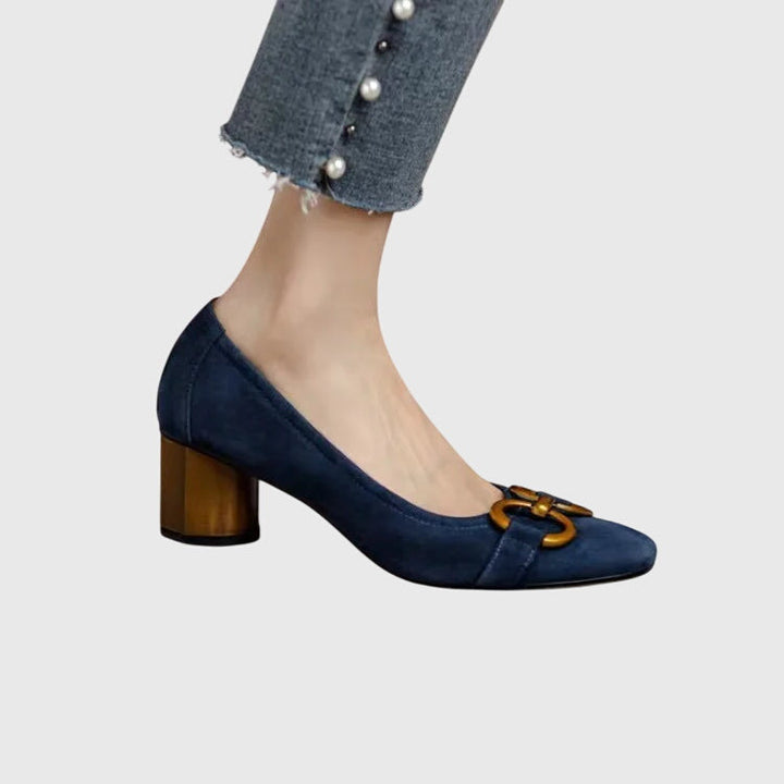 Charlotte | Women's Vintage Orthopedic Block Heels