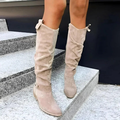 Kiara | Women's Elegant Knee High Cowboy Boots