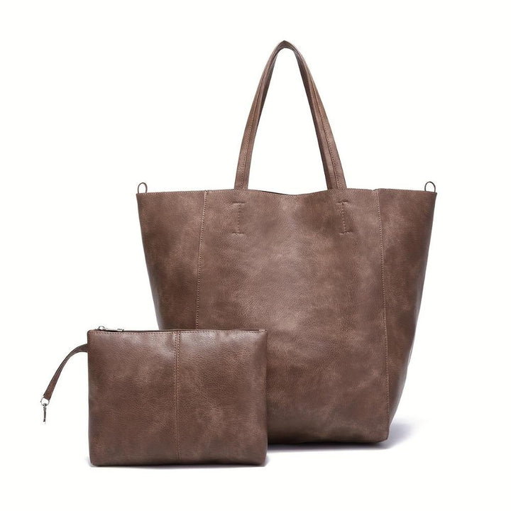 RENEE SOFT VINTAGE TOTE – LARGE CAPACITY