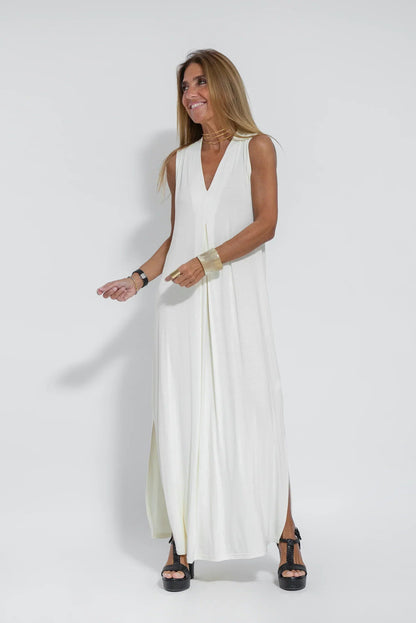 Kinsley | Women's Sleeveless Summer Maxi Dress