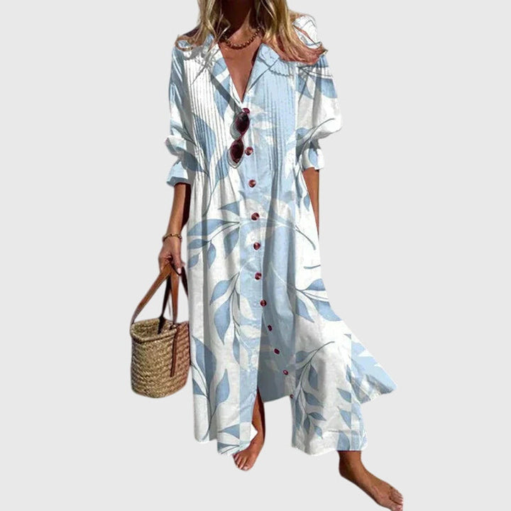Amara | Casual Boho Summer Dress with Sleeves