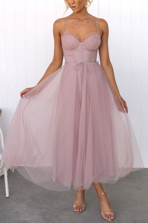 Ariana | Women's Elegant Formal Midi Dress