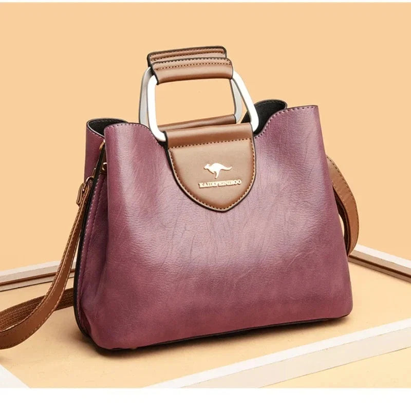 Amelia | Women's Elegant Leather Shoulder Bag