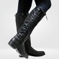 Elizabeth | Women's Knee High Block Heel Boots