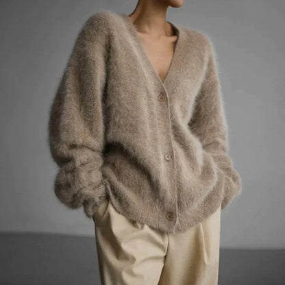 Scottie | Women’s V-Neck Relaxed Fit Cardigan