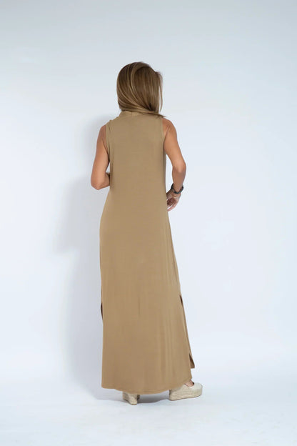 Kinsley | Women's Sleeveless Summer Maxi Dress