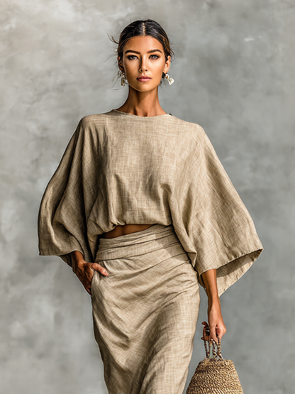 Lillian | Women's Summer Two Piece Maxi Dress
