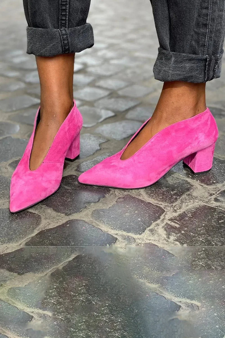 ZOE | ELEGANT BLOCK HEEL PUMPS