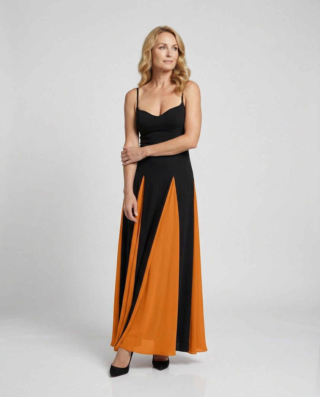 Camille | Women's Elegant Long Slit Evening Dress