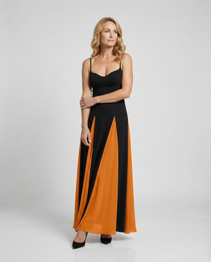 Camille | Women's Elegant Long Slit Evening Dress