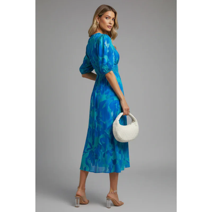 Mia | Women's Summer Printed Evening Dress
