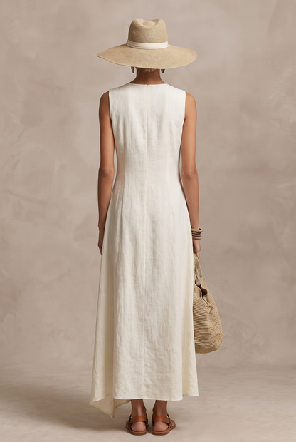 Aubrey | Women's Comfort Sleeveless Summer Dress