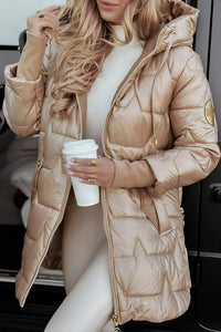Everly | Women's Casual Long Puffer Winter Jacket