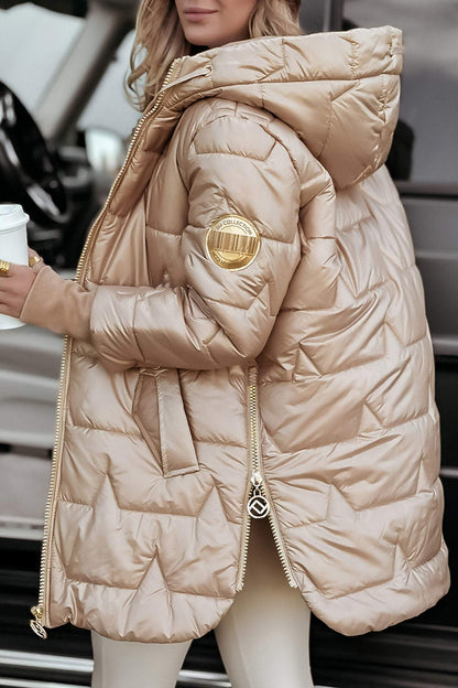 Everly | Women's Casual Long Puffer Winter Jacket