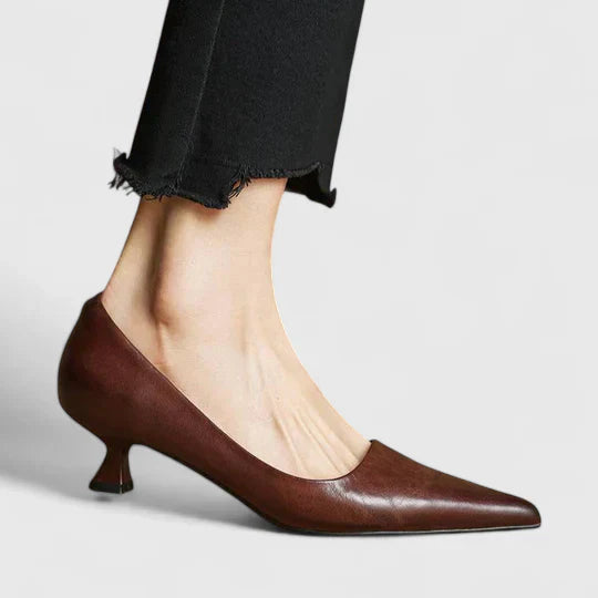 Layla | Women's Elegant Orthopedic Kitten Heels