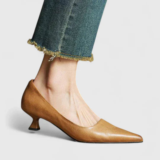 Layla | Women's Elegant Orthopedic Kitten Heels