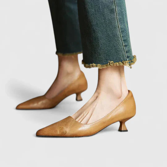 Layla | Women's Elegant Orthopedic Kitten Heels