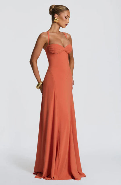 Abigail | Women's Sweetheart Maxi Wedding Guest Dress