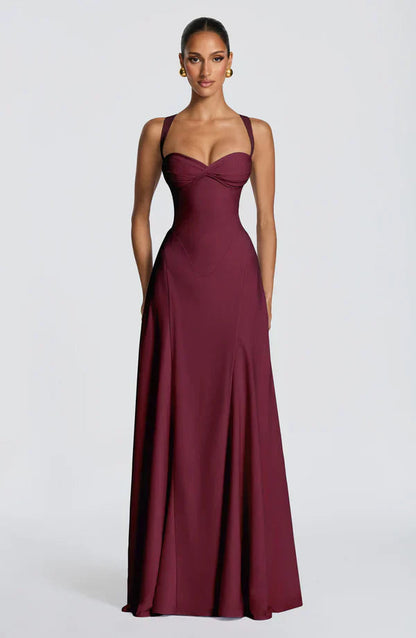 Abigail | Women's Sweetheart Maxi Wedding Guest Dress