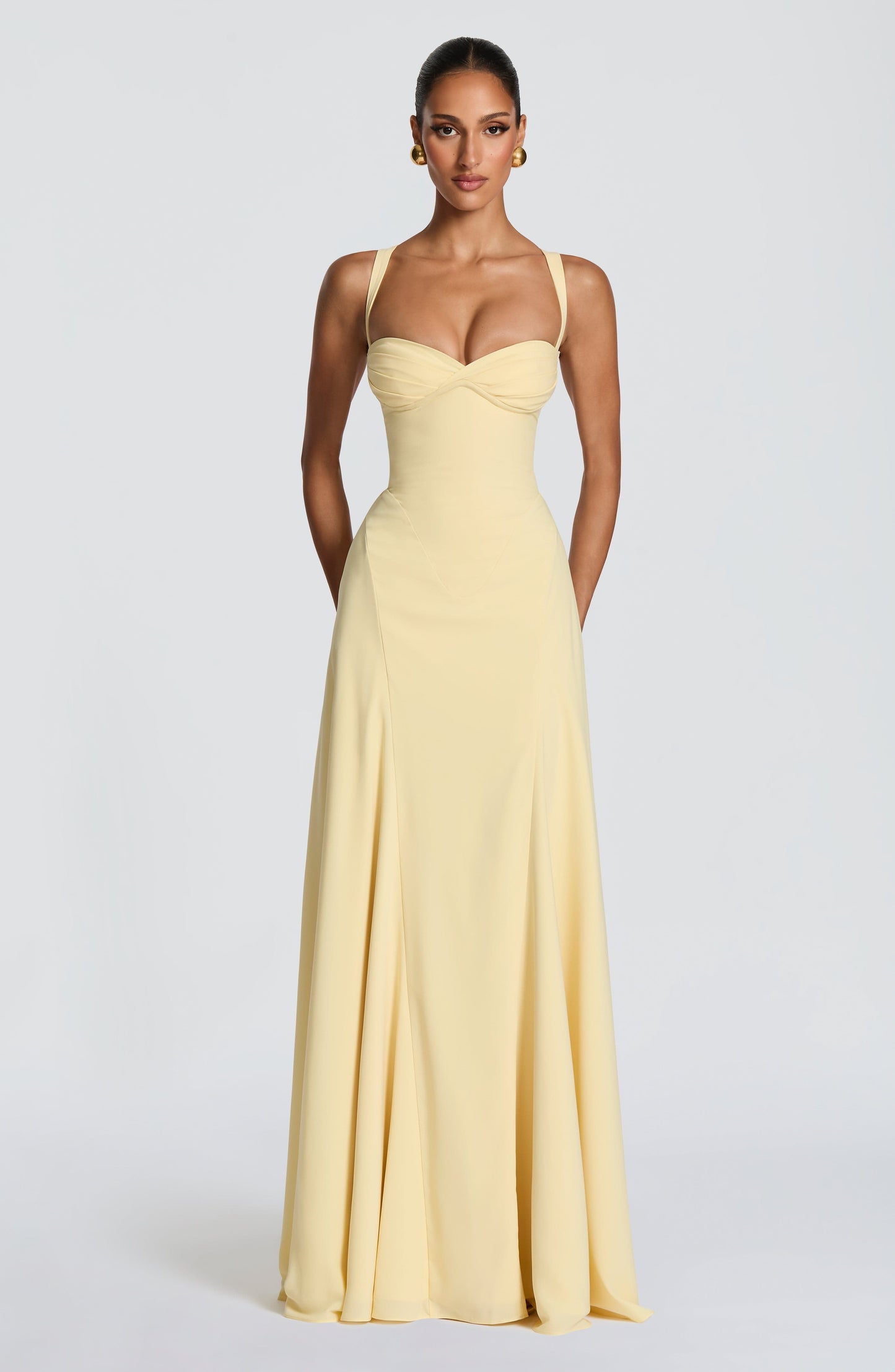 Abigail | Women's Sweetheart Maxi Wedding Guest Dress