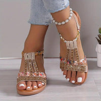 Eleanor | Women's Summer Flat Boho Sandals
