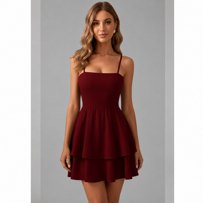 Dior | Women's Summer Layered Mini Dress