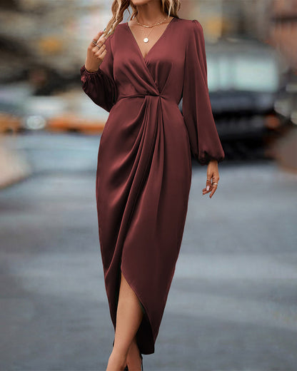 Melody | Women's Elegant A-Line Midi Dress