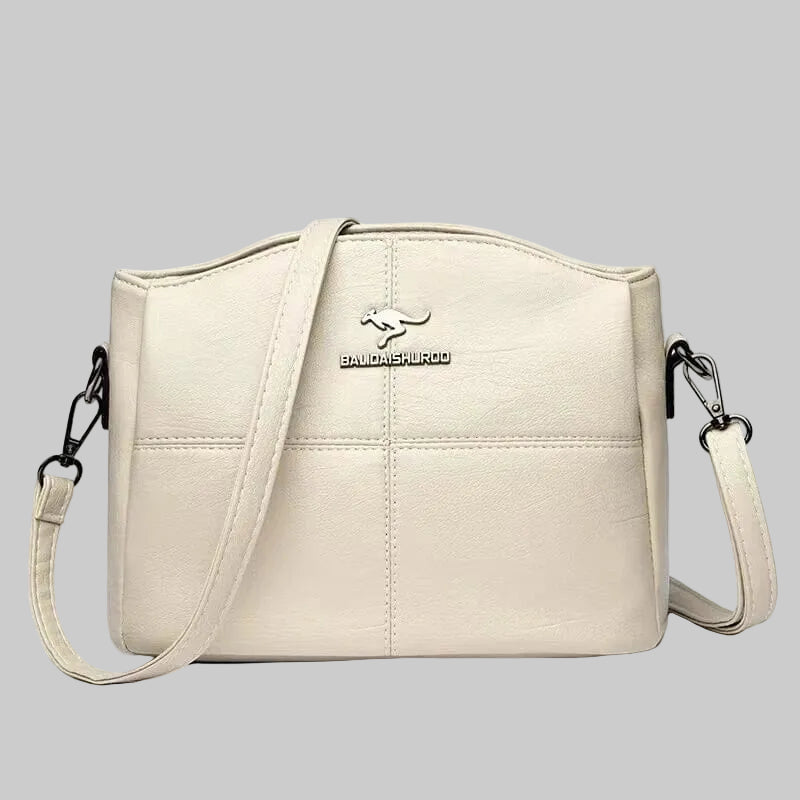 Olivia | Women's Black Leather Handbag