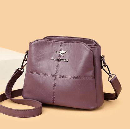 Olivia | Women's Black Leather Handbag