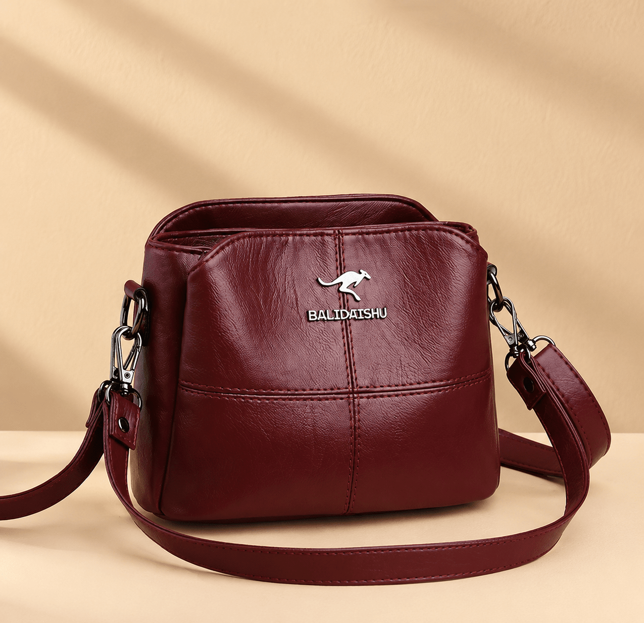 Olivia | Women's Black Leather Handbag