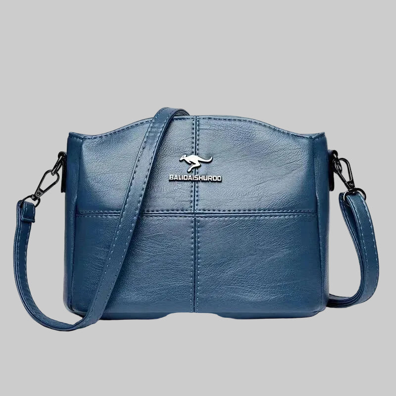 Olivia | Women's Black Leather Handbag