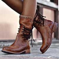 Ariana | Women's Casual Orthopedic Low Block HeelBoots