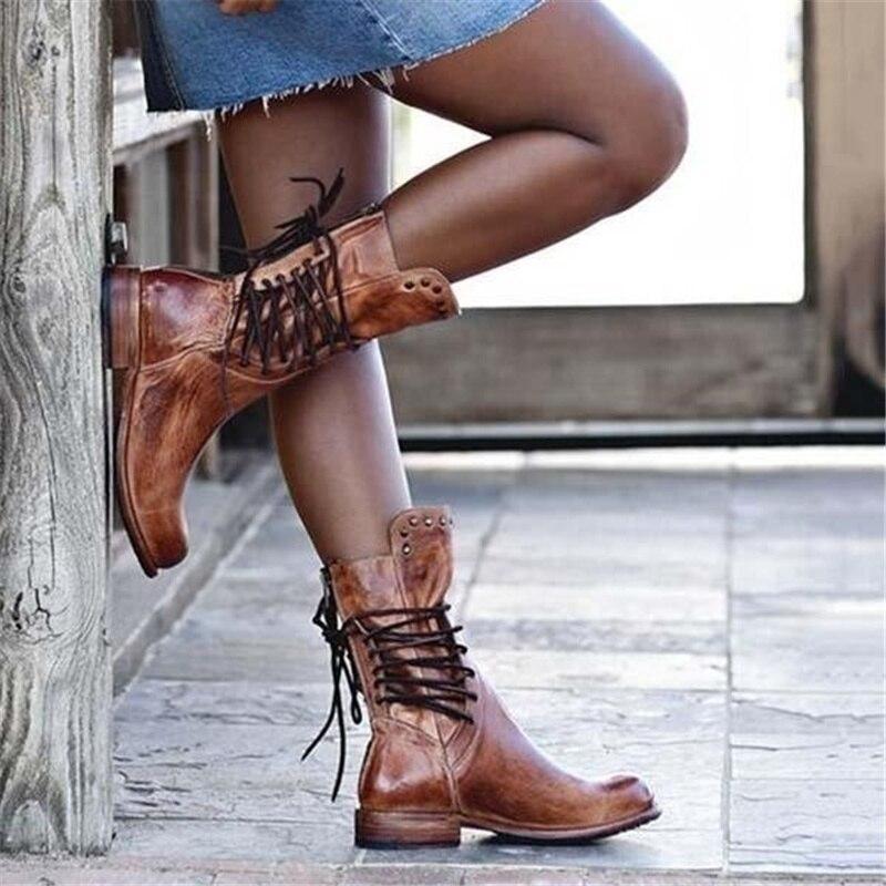 Ariana | Women's Casual Orthopedic Low Block HeelBoots