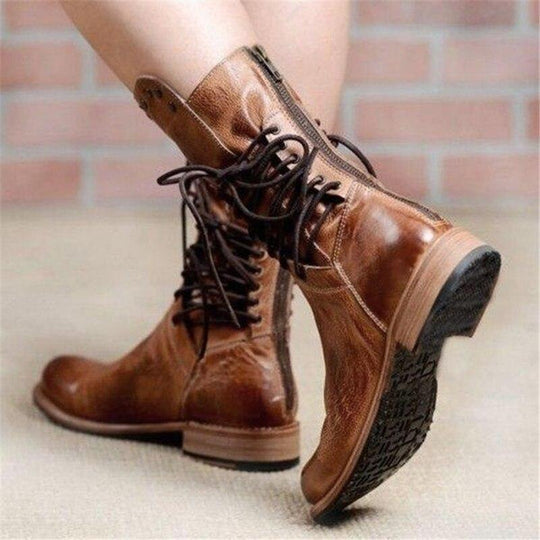 Ariana | Women's Casual Orthopedic Low Block HeelBoots