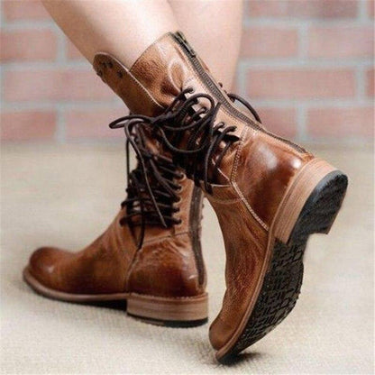 Ariana | Women's Casual Orthopedic Low Block HeelBoots