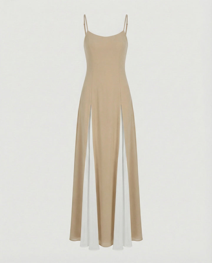 Ingrid | Women's Maxi Dress with Elegant Slit Silhouette